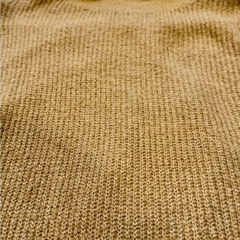 SHEIN Camel Cowl Neck Sweater